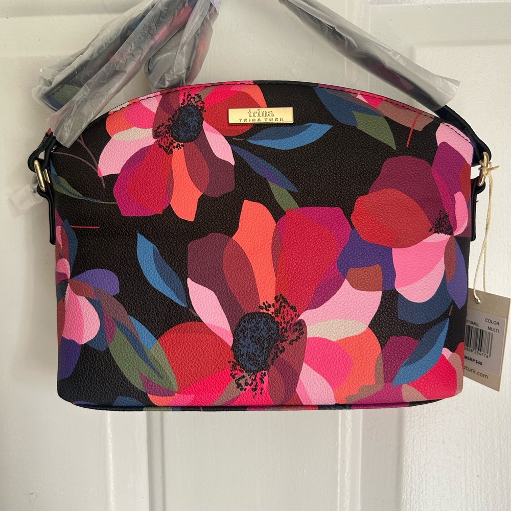 COPY - Trina Turk Floral Women's Bag - Black and Pink